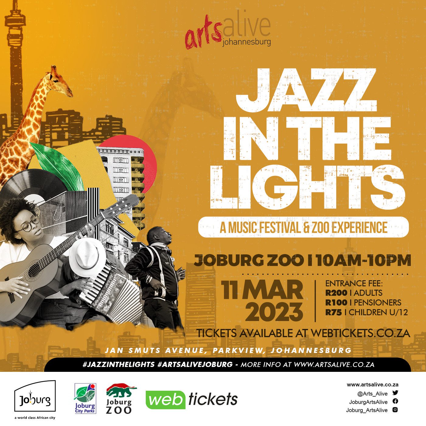 Celebrate the vibrant Joburg music scene with Jazz in The Lights Arts